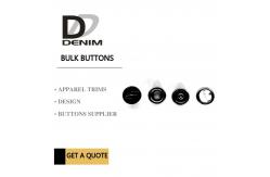 China Custom Snap Buttons 4 Parts Metal With Logo Black Ancient Silver supplier