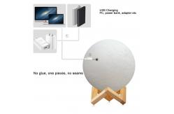 China Smart Wi-Fi RGBCW Moon Lamp supplier