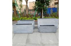China Experience The Perfect Combination Of Style And Function With Fiber Clay Planters supplier