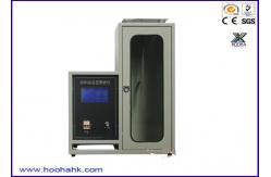 China JIS-1091 Flammability Test Apparatus Textile Vertical 220V 50HZ 40mm Flame Height supplier