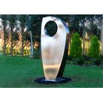 Contemporary Metal Yard Art Stainless Steel Sculpture For Garden Decoration for sale
