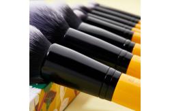 China birch wood Basic Makeup Brushes Set Vegan Brush Set with 21cmx11cm Bag supplier
