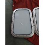 Marine Fixed Aluminum Alloy Frame Bolted Installation Wheelhouse Windows for sale
