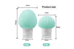 China Inside Engraving 90ml Food Grade Silicone Squeeze Bottle supplier