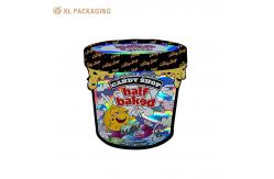 China Custom Printing Resealable Smell Proof Stand Up Pouch Packaging Mylar Bag With Zipper supplier