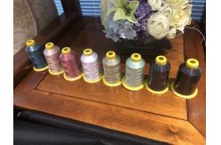 China 6000M 75D/2 Polyester Embroidery Thread with OEKO Certificated supplier