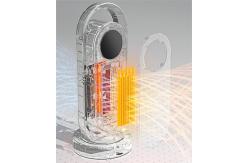 China IP44 Waterproof Oscillating Fan Heater With Remote Control 3 Seconds Fast Heating supplier