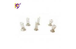 China Capacitive SUS304 Conical PCB Panel Touch Button Spring For Switch supplier