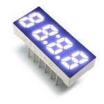 4 Digit Electronic Digital Display Board , 0.25 Inch 7 Segment Led Display For Timer for sale