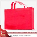 Full Auto Multifunctional Non Woven Bag Making Machine For Flat Bag / Handbag