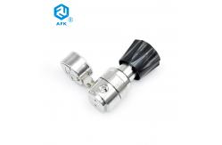 China CE Adjustable Pressure Reducing Valve Nitrogen Air Pressure Regulator With Gauge supplier