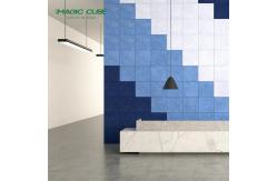 China Effective Noise Absorption With Polyester Fiber Acoustic Panel For Meeting Spaces supplier