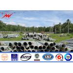 55ft Slip Joint S355JR Galvanized Light Pole for sale