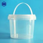 Cream Butter IML Bucket Ice Plastic Tubs PP Food Container Round Biscuit Packaging for sale