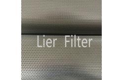 China Composite Sintered Perforated Wire Mesh AISI304 Perforated Metal Coil supplier