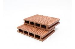 China 3d Embossed WPC Wood Decking Outdoor Wooden Plastic Composite Flooring supplier