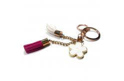China Red Personalized Tassel Keychain supplier