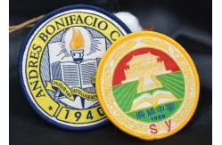 China Environmental Custom Made Embroidered Patches Sew Iron On Patches For Clothes supplier