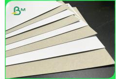 China Recyclable Pulp Grey Back Duplex Board 250GSM 300GSM For Packaging supplier
