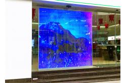 China Transparent Indoor LED Display Screen WiFi Control Glass Window CE Approved supplier