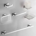 ODM Zinc Bathroom Hardware Accessories Set Easy To Install for sale