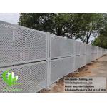 Perforating Metal Sheet Aluminium Screen For Fence Room Dividers Facades Wall Cladding for sale