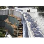 Geotextile Lined Strong Protection Defensive Barrier for sale