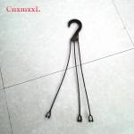 High Grade HDPE UV Resistant 1% Plastic Hanging Hook ODM Flower Pot Hanger for sale