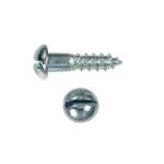 CE ROHS ISO9001 Slotted Round Head Wood Screws Zinc Plated for sale
