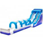 Aldult Ceommercial Grade Inflatable Large Water Slides With Pool for sale
