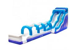 China Aldult Ceommercial Grade Inflatable Large Water Slides With Pool supplier
