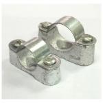 Hot Galvanized 25mm Metal Conduit Saddles Alkali Resistance Bending Process for sale