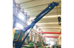 China 1t30m And 0.85t31m Pedestal Telescopic Boom Crane Easy Operation supplier