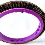 Hardness Natural Hog Hair Knitting Spare Part Brushes Monfort / Bruckner Wheel for sale