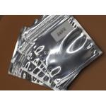 Shiny Silver Anti Static Poly Bags , Static Dissipative Bag With Zipper