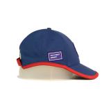 Customizable Blue Embroidered Baseball Caps Sports Caps With Embroidered Patch