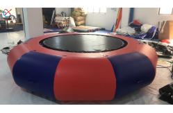 China Supplier Inflatable Water Games Inflatable Water Floating TrampolineWith Pump supplier