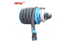 China Retractable Portable Vehicle Exhaust Removal Systems Exhaust Extraction Hose Reel 125mm supplier