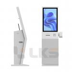 32 inch LCD Touch Screen Self Check-In Kiosk for Airport Hospital Church Hotel and Events Visitor Self Registration for sale