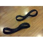 60 X 12.7 X 66 Custom Rubber Tracks For Robot Platform Lawn Mover Small Machinery for sale