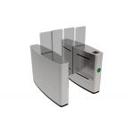 Full Height Sliding Turnstile Gate Intelligent RFID Card Reader Entrance Quick Pass for sale