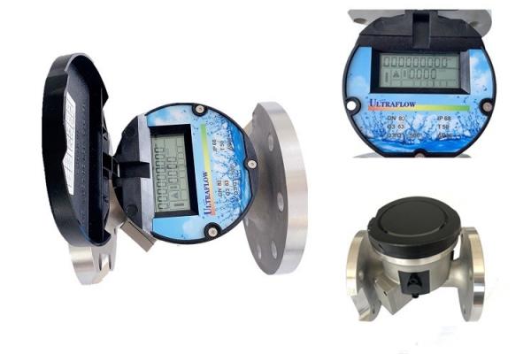 SUS304 Transit Time IP68 20mA Ultrasonic Water Meter