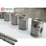 Wear and Corrosion Resistant Twin Screw Barrel with Food Contact Suitability for Extrusion Applications for sale