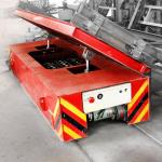 Hydraulic Lift Rail Transfer Trolley