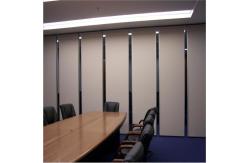 China MDF Movable Partition Walls Folding Interior Doors Panel Exhibition Material Sample supplier