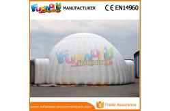 China PVC tarpaulin Dome Inflatable Igloo Tent For Camping with Hand printing supplier