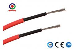 China UV Resistant Solar Power Cables H1z2z2K / -40 Degree 4mm Solar Cable 100m supplier