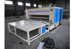 China Semi Auto Carton Box Manufacturing Machine / Flexo Printer Slotter Machine Chain Feeder supplier