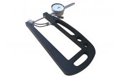 China 0-50mm Dial Indicator Thickness Gauge With Throat Depth 200mm supplier