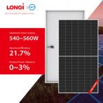 545W Longi Bifacial Pv Modules 550W 555W 560W Bifacial Solar Cell For Rooftop for sale